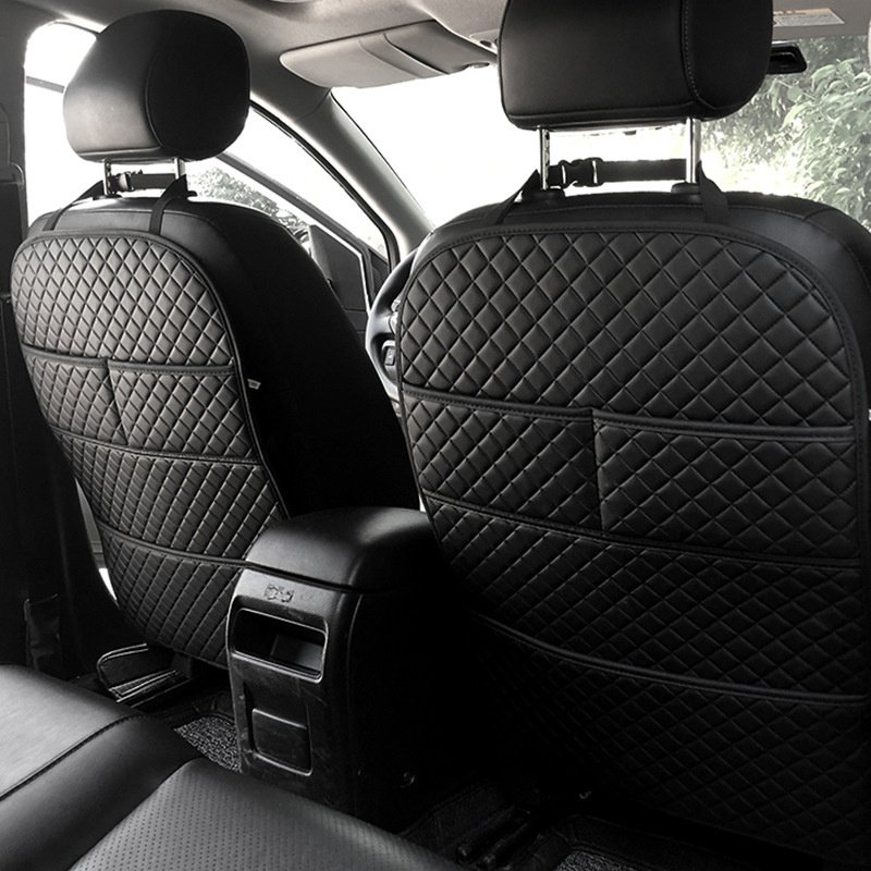 Infant Car Seat Cover - Araba Anti Kicks Pad Organizatör Cep