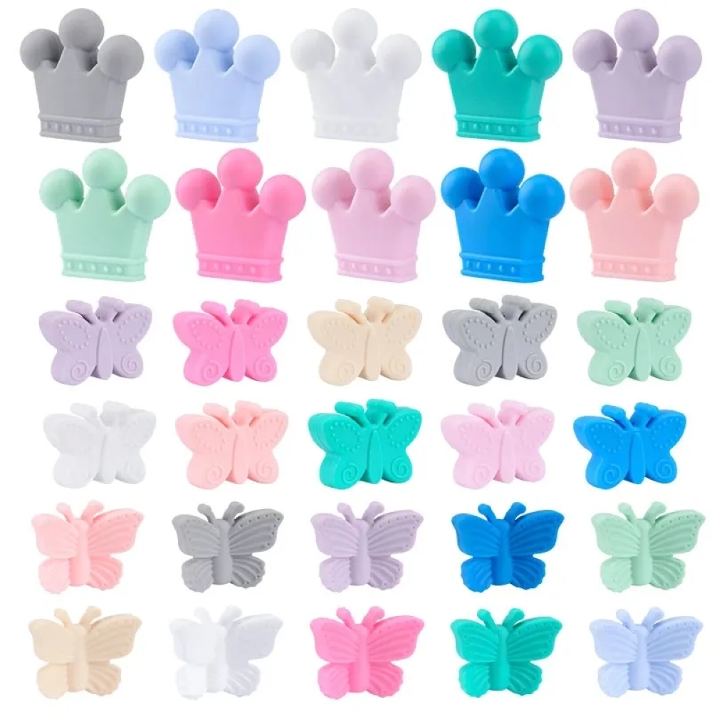 Baby Products In Sale - SıCAK SATıŞ 10 adet/grup Silikon Taç
