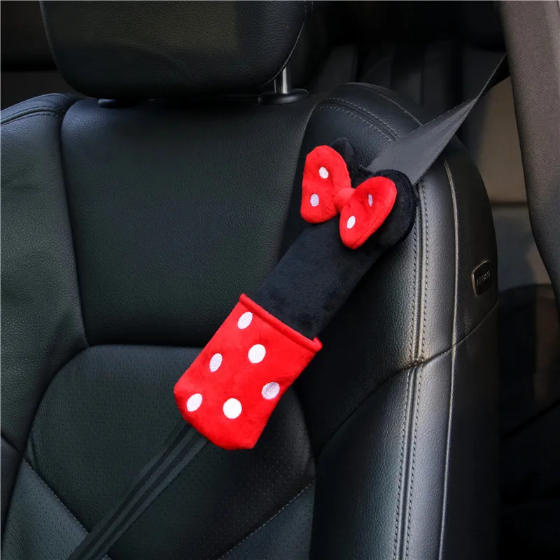 Infant Car Seat Cover - Kadınlar için karikatür araba emniyet kemeri