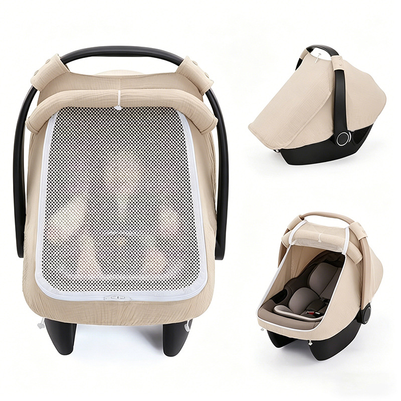 Infant Car Seat Cover - Bebekler için Araba Koltuğu Kılıfları, Erkek