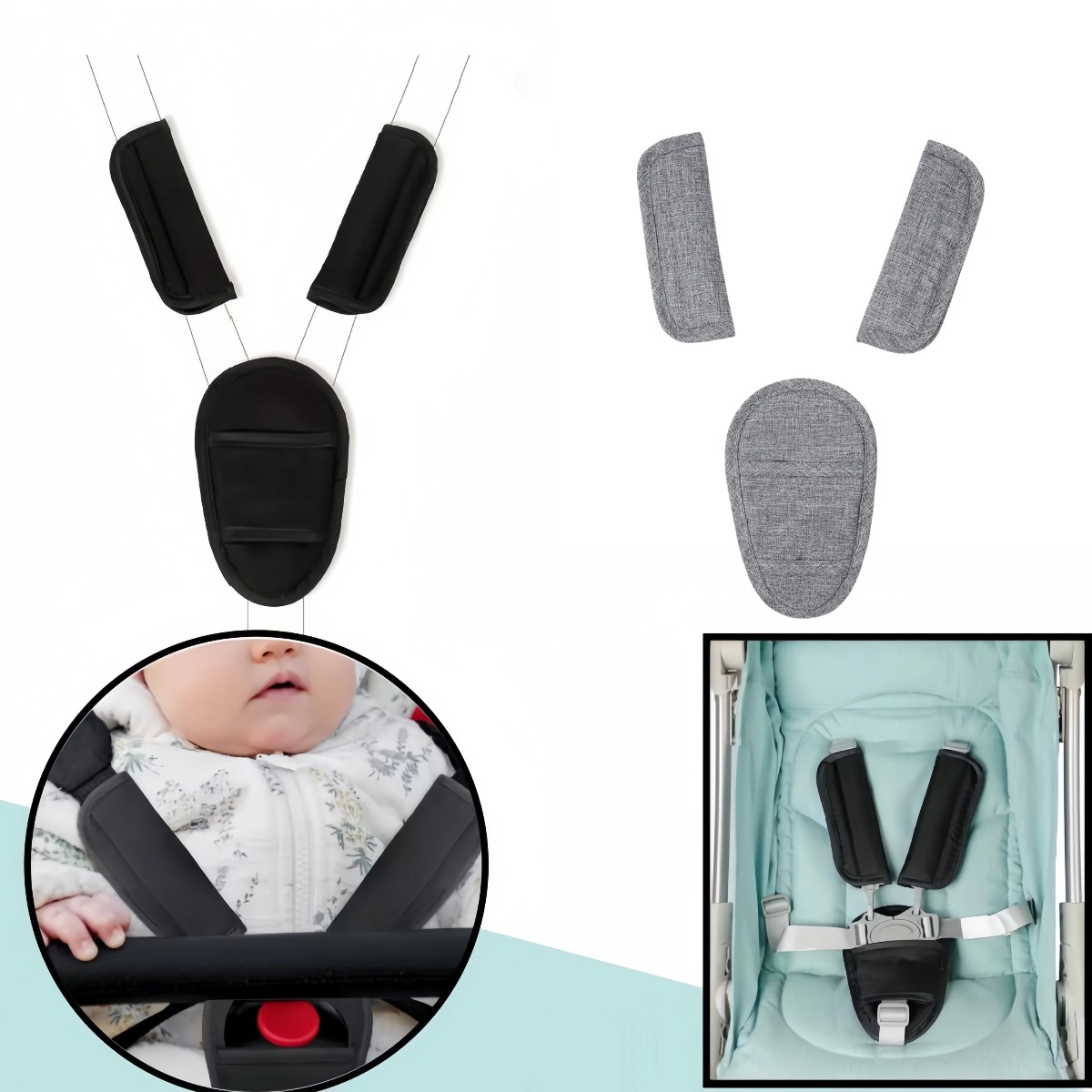 Bebek Arabası Emniyet Kemeri P - Infant Car Seat Cover incelemesi ve fiyatı